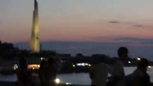 Набережная в Севастополе. Вечерние туристические развлечения Севастополя. Tourist Sebastopol.