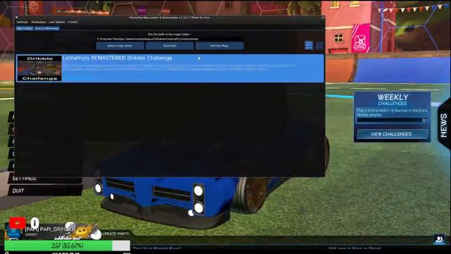 Practicing in workshop maps for a while in rocket league смотреть онлайн