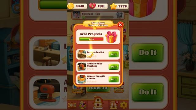 Dream Life - Match 3 Games - Area 8 - Gameplay смотреть онлайн