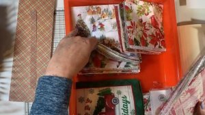 Start to Finish - Eclectic Christmas Journal - Organization & The Cover