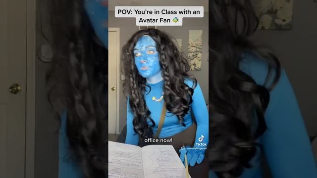 POV: You’re in Class with an Avatar Fan ?