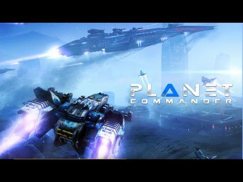 Planet Commander - Зрелищные битвы на космических кораблях на Android смотреть онлайн