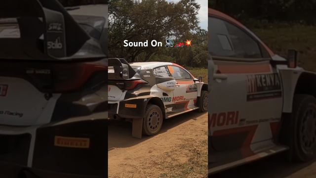 Roaring Yaris 🏎️💥| Kalle Rovanpera | WRC Safari Rally