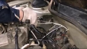 Установка эмулятора потенциометра на Audi 100 2.3 AAR