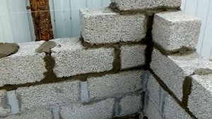 28.03.21 г. Сарай из шлакоблоков своими руками.