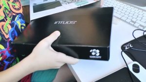 Обзор  Графический планшет Wacom intuos 2015 draw white pen S samall Unboxing #IMac