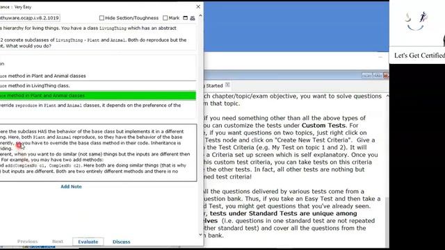 When to override as opposed to overload. (enthuware.ocajp.i.v8.2.1019) смотреть онлайн