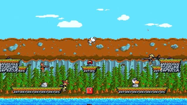 EAT A BAG OF DUCKS YOU DAMN DIRTY QUACKS! | Duck Game #1 (With Friends) смотреть онлайн