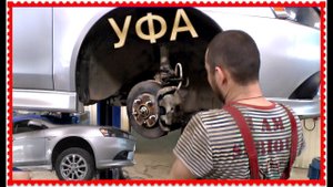 Mitsubishi Lancer X Замена передних тормозных колодок КАК Мицубиси Лансер 10 Пробег 70 000км #АВТО