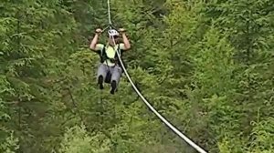 zip line (Зіп лайн) в Карпатах Ворохта