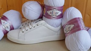 ВЯЗАНИЕ. Летний полухлопковый джемпер - начало процесса #вязаниеспицами