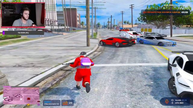 СТРИМ! ЗИМА 2023! ОТКРЫВАЕМ ПРОПУСК | BLOODS GANG на ГТА 5 РП | GTA 5 RP ALTA