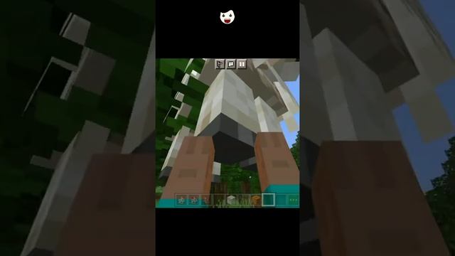 Carry Mobs in Minecraft Pe #shorts #minecraft смотреть онлайн