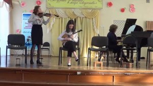 В.Городовская "За окном черемуха колышется". Исполняют Мария Троцкая и Валерия Ксенофонтова