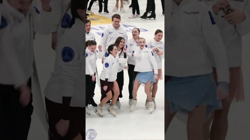 Оп! Давай-давай! Зажигалки Камила Валиева и команда "Нас не догонят" на Кубке Первого Канала 2023