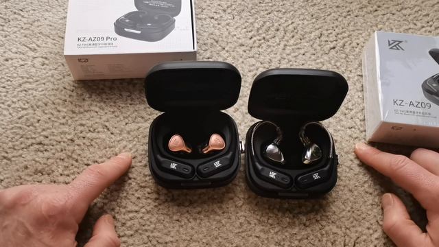 KZ AZ BATTLE 09 vs 09 PRO TWS adapters/modules compared смотреть онлайн