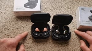 KZ AZ BATTLE 09 vs 09 PRO TWS adapters/modules compared