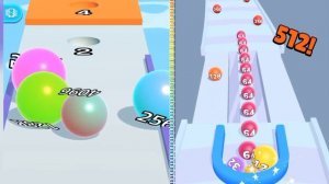 Ball run infinity vs chain balls 2048 - 2048 Ball run Gameplay Walkthrough New Level #6