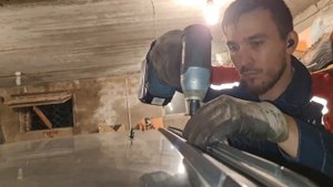 Как снять рейлинги на крыше Toyota Hilux Surf KZN 185 1KZ-TE