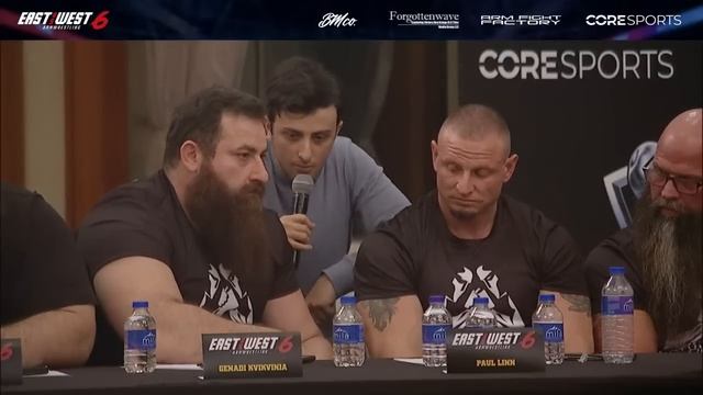 East vs West 6 Press Conference