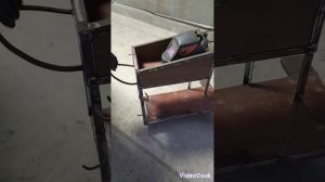 Тележка для сварочного полуавтомата на один 10л болон