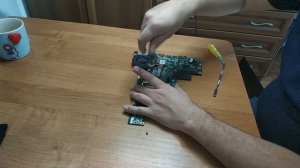 Разборка  HP 635, чистка системы охлаждения и замена термопасты.