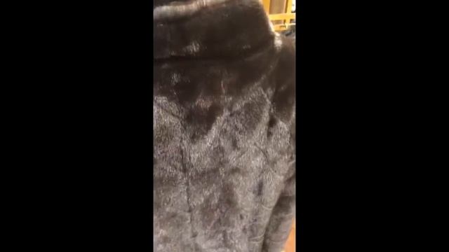 Fur coat from a mink a class top Italy, the certificate, a guarantee. BRASCHI Brand смотреть онлайн