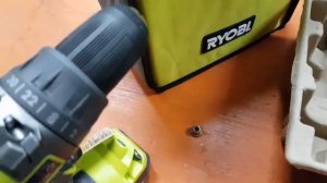 RYOBI ONE+ R18DD3-220S аккумуляторный шуруповерт