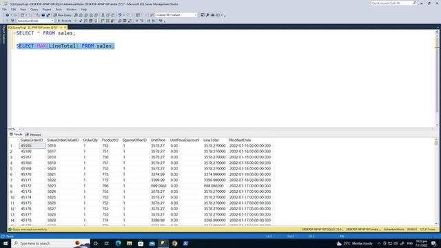 SQL MAX Function Tutorial
