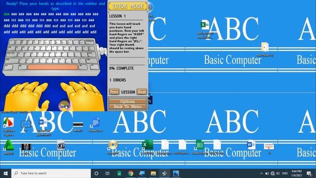 English typing game Shark Deluxe смотреть онлайн