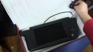 済 3,200 円 Sun Visor Set W/9" TFT LCD Color Monitor/TV (R) サンバイザーモニター 右側