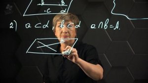 Аксиомы стереометрии. Практическая часть - решение задачи. 10 класс.