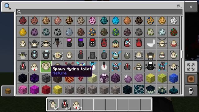 Skibidi Toilet ADDON NEW UPDATE in Minecraft PE смотреть онлайн