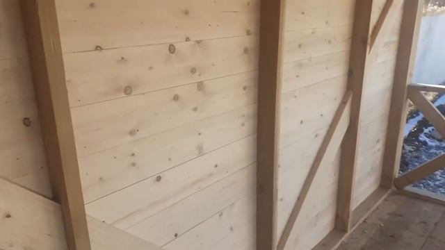 Беседка из дерева в Хабаровске