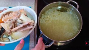 РЕЦЕПТ ВКУСНОЙ И ПРОЗРАЧНОЙ УХИ // Вкусная уха рецепт// УХА// КАК ВАРИТЬ УХУ//