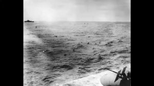 Уникальный кадры: 1943г гибель немецкой подводной лодки U-175.