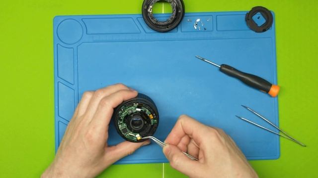 Як зібрати об'єктив Nikon AF-P DX NIKKOR 18-55mm. How to assemble the Nikon AF-P DX NIKKOR lens. смотреть онлайн