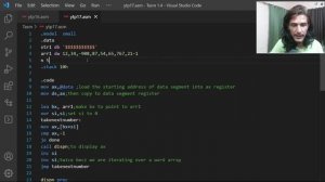 8086 procedure to print an array of numbers. 8086 program to print an array of numbers