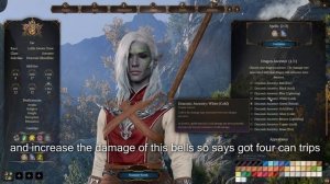 Baldurs Gate 3 : BEST Class for Drow