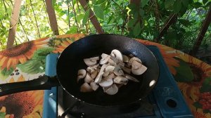 суп пюре из кабачков с грибами