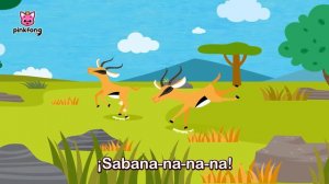 🦁Esta Es la Sabana 🐘🦓🦒| Canciones de Animales | Pinkfong Canciones Infantiles