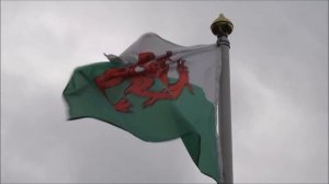 Welsh Flag and the Union Jack