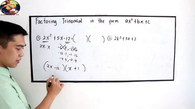 Factoring Trinomial ( ax2+bx+c ) I Señor Pablo TV смотреть онлайн