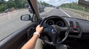 2001 Volkswagen Polo [1.4 16V 75HP] |0-100| POV Test Drive #1771 Joe Black