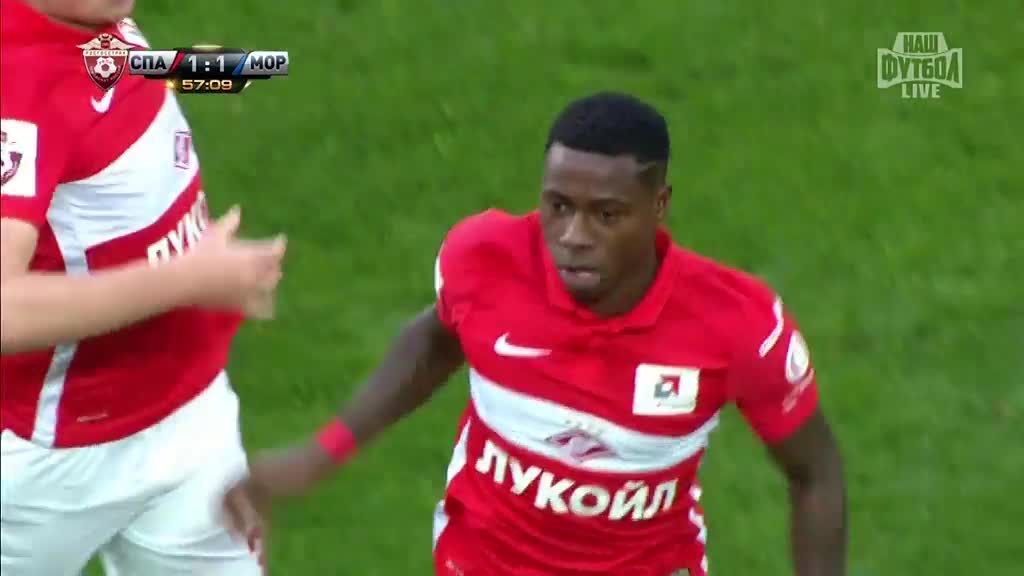 Спартак (Москва) - Мордовия, Промес, Гол, 2-1