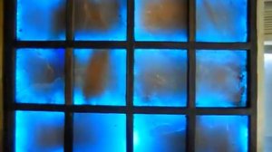 Плитка из гималайской соли с подсветкой