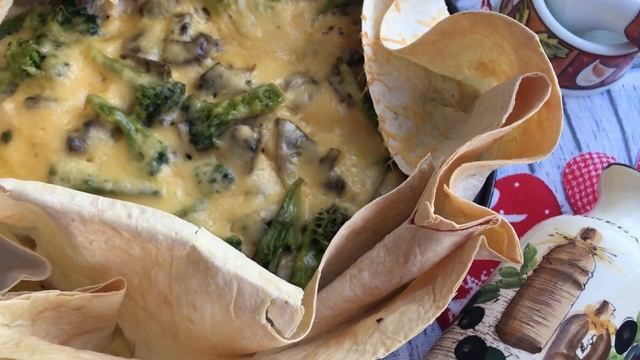 Киш в лаваше. Что-то новенькое. Записывай рецепт. смотреть онлайн