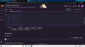 Numpy on Google Collab 2021 | part 1