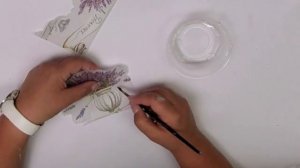 Decoupage prowansja - tutorial DIY