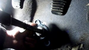 Форд сиерра . Устранение люфта в рулевой колонке .